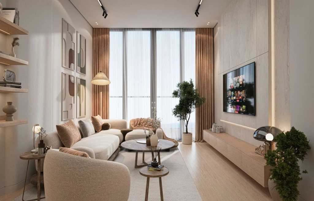 Azure residence living room